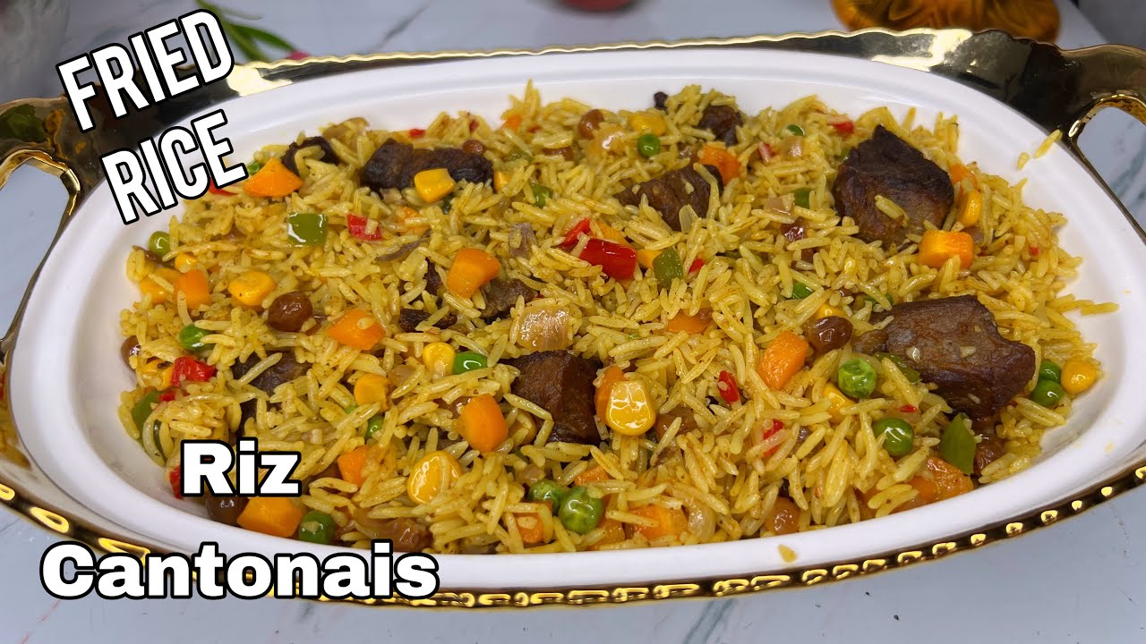 RIZ CANTONAIS II FRIED RICE II RIZ SAUTÉ AU BŒUF