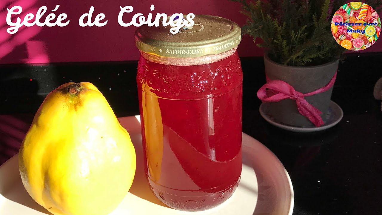 GELÉE DE COINGS - CONFITURE DE COINGS