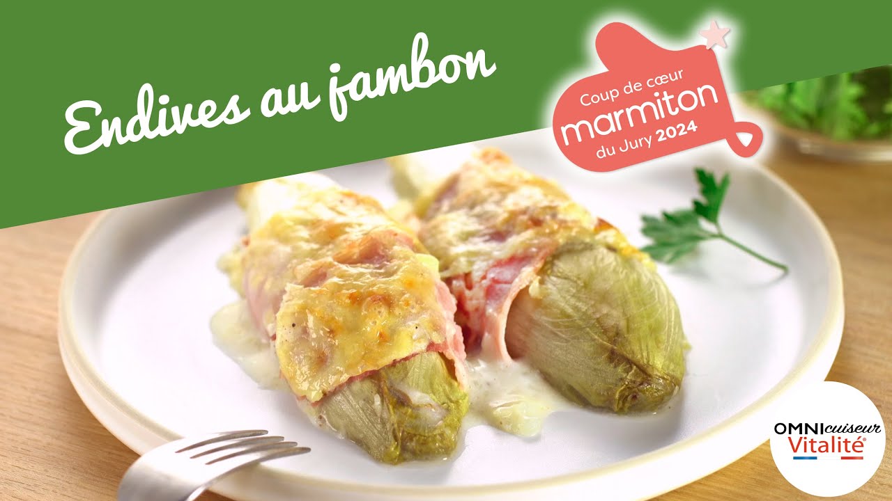 Endives au jambon sans précuisson grâce à L'Omnicuiseur Vitalité