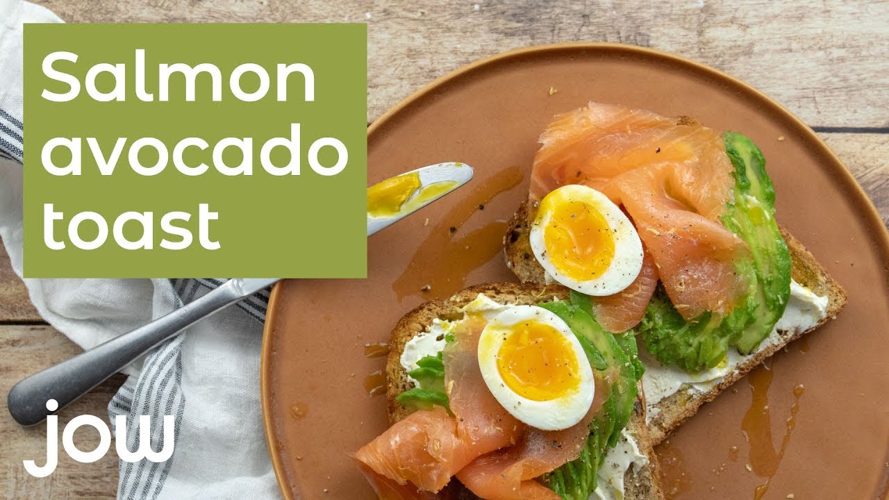 Recette des salmon avocado toast